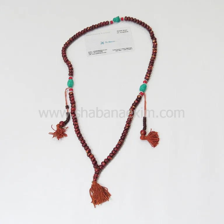 Tibetan prayer mala hippie necklaces Buddhist Prayer Beads