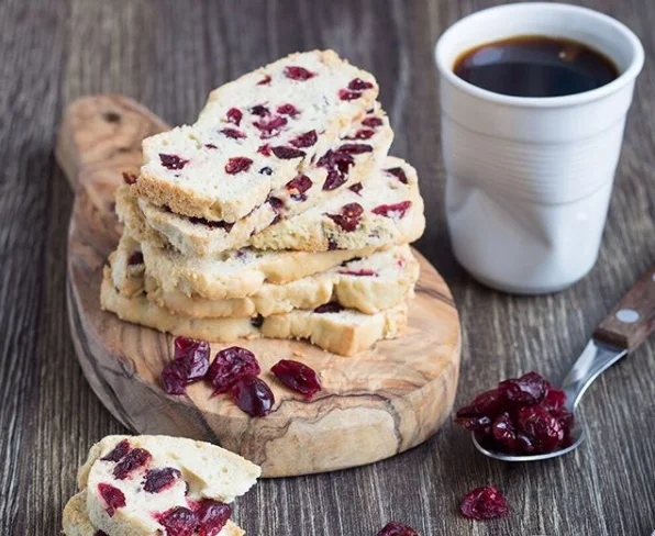 
Tafe Biscotti Crispy Cookies with Cranberry and Almond - Gluten Free 60g - 372 code 