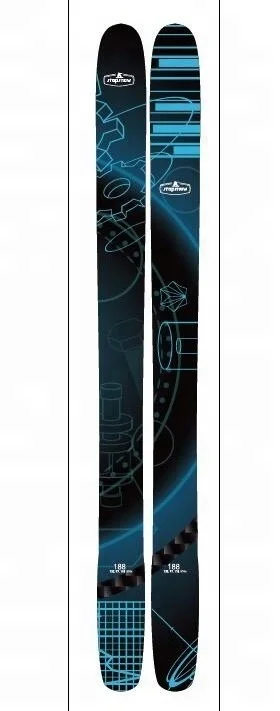 Ski double board adult suit for men and women junior high school equipment snow road all-around board