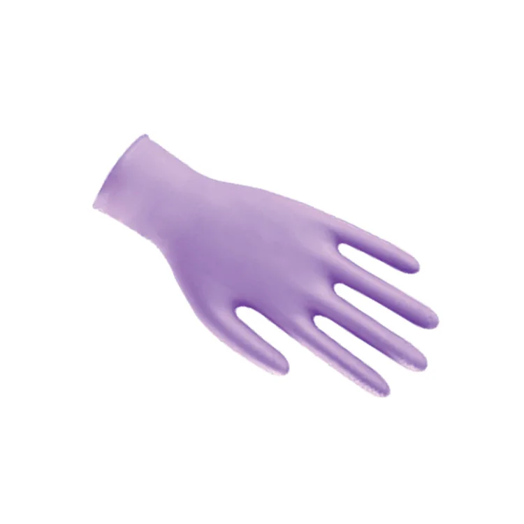 Disposable Medical Nitrile Examination Gloves With XS S M L XL Size