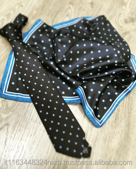 Шелковые галстуки ручной работы на заказ, Сделано в Италии