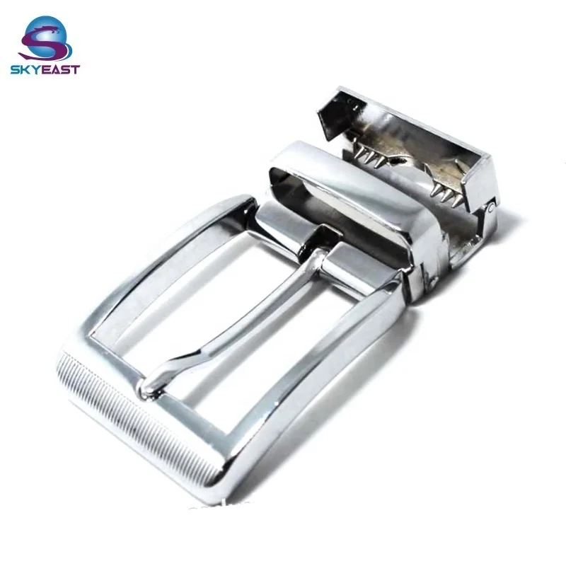 
Wholesale Men Reversible Rotating Parts Alloy Metal Pin Belt Buckles 