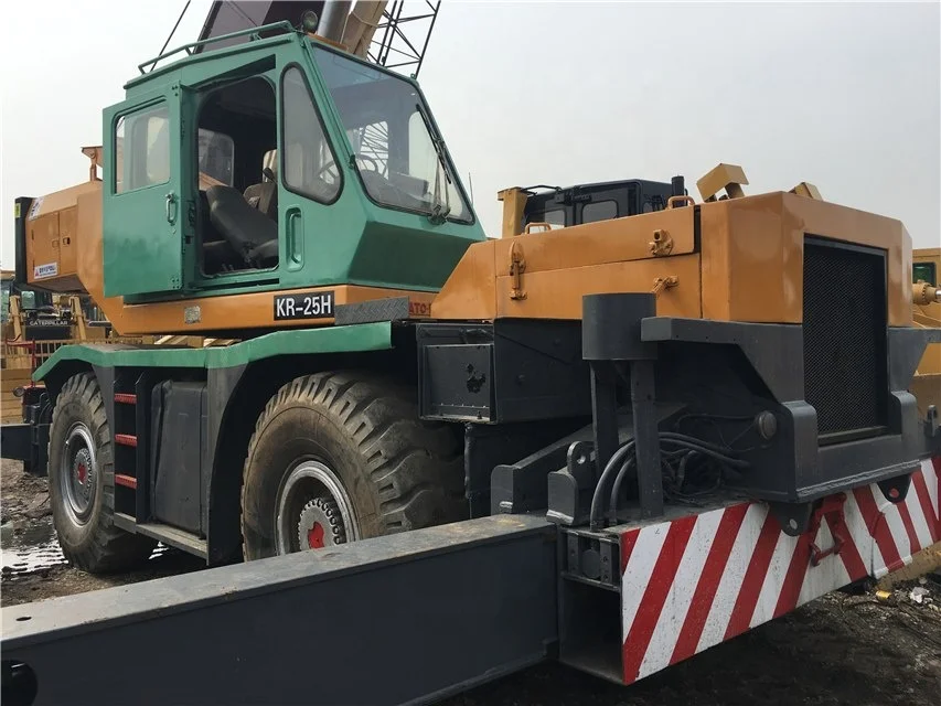 Mini Crane Japan original kr-25h used rough terrain crane 25t for sale