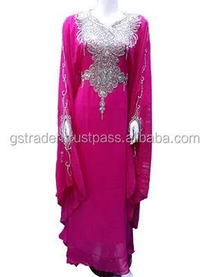 
Dubai Very Fancy Kaftan Luxury Crystal Beaded Caftan Abaya Wedding Dress/Fancy in market Very Popular Caftan in wholesale rate 