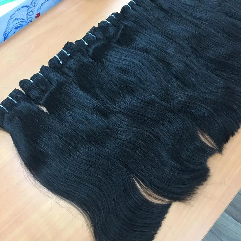 VIETNAMESE RAW ORGANIC DOUBLE DRAWN VIRGIN HAIR ONE DONOR 14 INCH