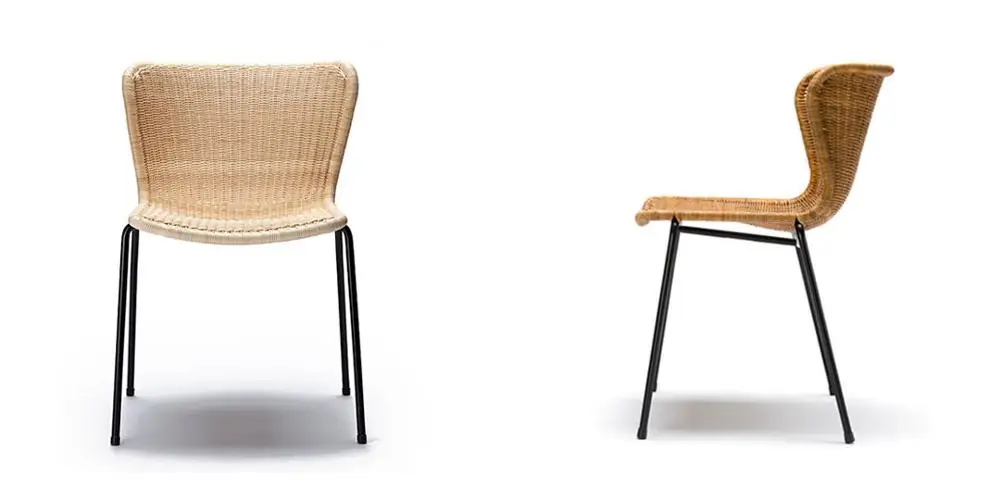 Rattan dining chair latest collection 100% handmade craft Vietnam buying in large quantity