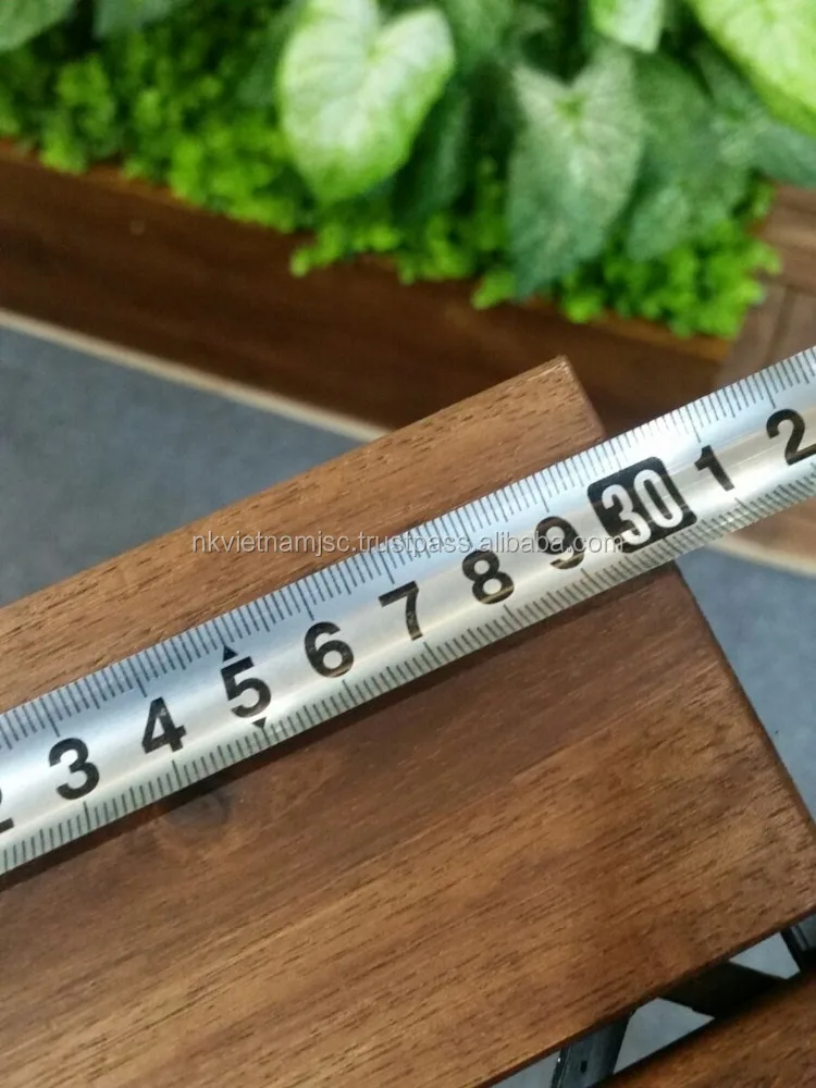 Вьетнамская садовая плитка из акации 300*300*24 мм-не скатывается, нескользящая деревянная сплошная соединяющаяся панель для террасы