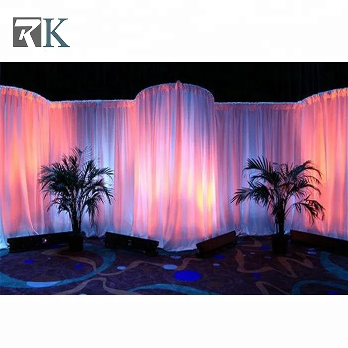 Rk фабрика свадебное украшение навес потолок драпировка стенд труба