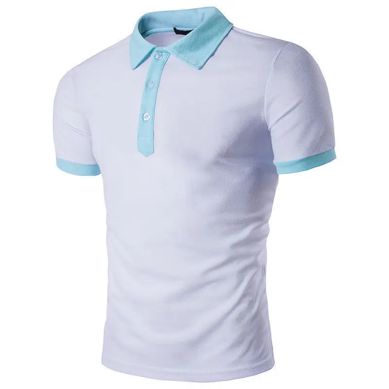 
Top quality logo printing boys pique polo t shirt/ Mens Short Sleeve Polo Collar Custom Embroidery Logo T 