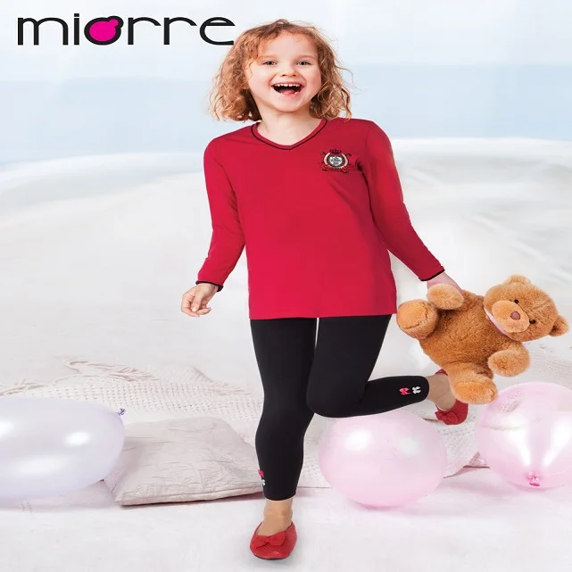 
Miorre OEM Wholesale %100 Cotton Kids Girls Sleepwear Pajamas Set 
