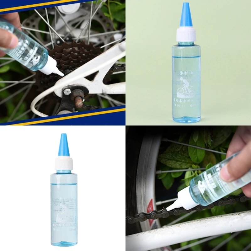 
60ml Bike Chain Cleaner Bike Accessories Grease Lube Cleaner Bicycle Repair Tool Mtb Bike Lubricating Oil Chain Oil Guide Im 