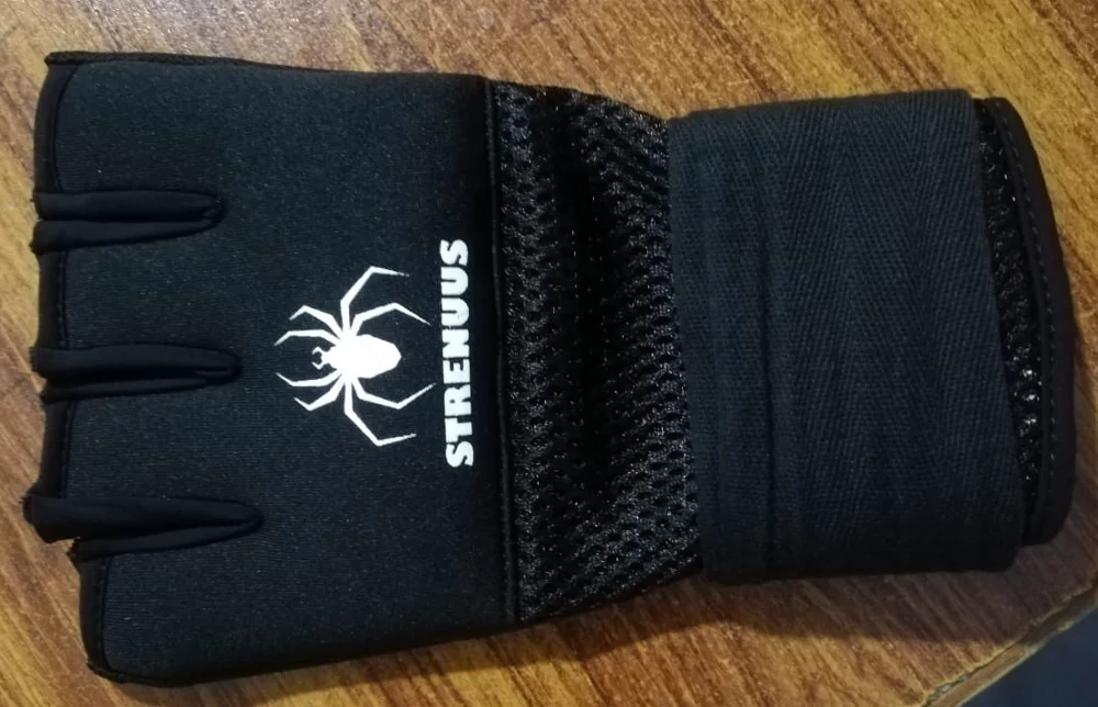 Boxing Neoprene Gel Inner Gloves MMA Hand Wraps Punch Bag Fist Padded Bandage