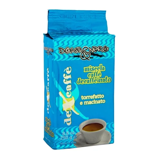 
ITALIAN DECAFFEINATED ESPRESSO GROUND COFFEE DEX 250 gr  (50045317548)