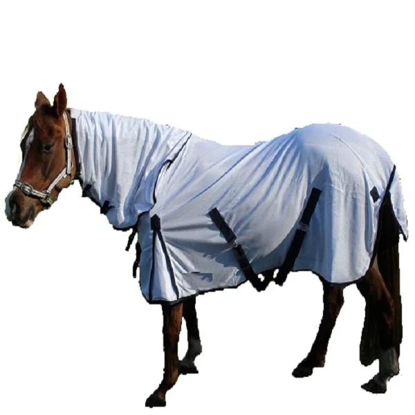 
Grey/White Waterproof Combo Mesh Fly rug 