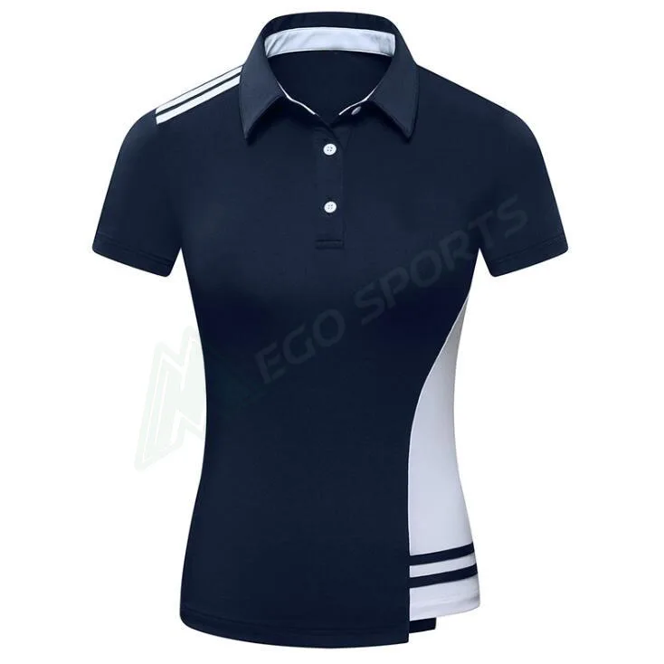 new summer golf sportswear Hot sale women short-sleeved T shirt outdoor sports Slim Fit Tops breathable lady golf shirt