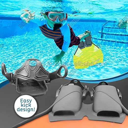 2021 High Quality Adult Apnee Black Clear MONOFIN from France Made of Rubber Training Mermaiding Swim Dive Size 2182 44 FR Scuba