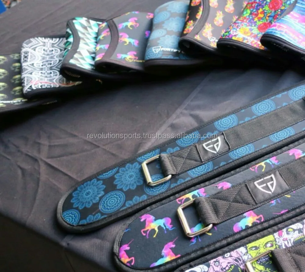 Exotic Neoprene Knee Sleeves All women colors with 5mm Neoprene 2018 hot Seller