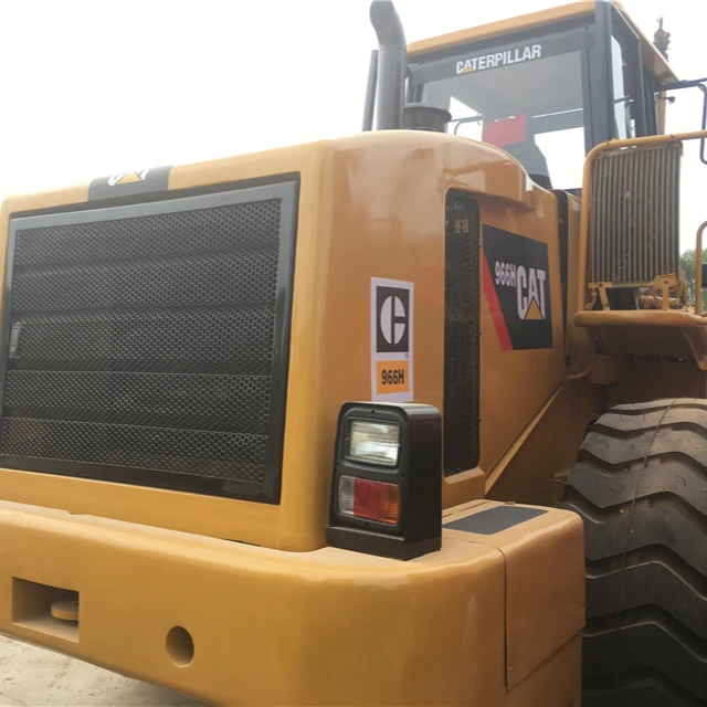 used CAT 966H original cheap price wheel used cat used loader good condition