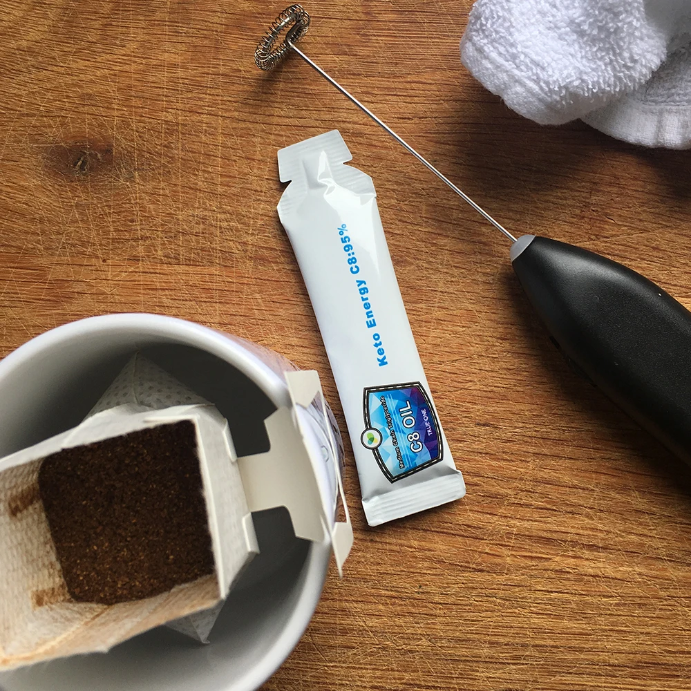 OEM pack mct oil food grade For Bulletproof Coffee 95% C8  Pure MCT Oil