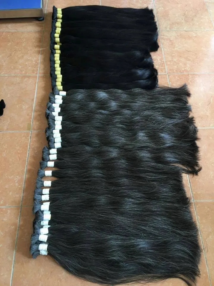 Raw hair virgin hair bundle raw Indian cuticle aligned straight hair