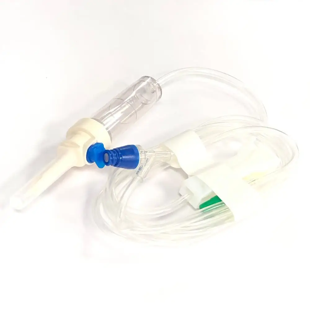 
Teaching medical consumables infusion sets and extension set with needleless connector and other medical components 