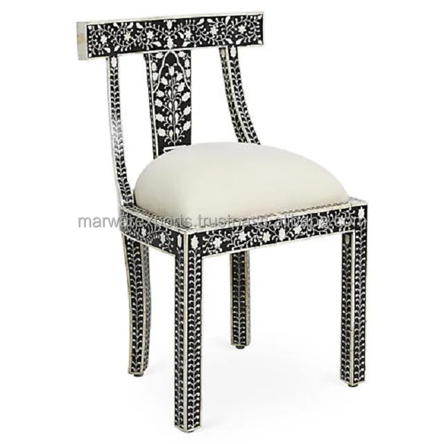bone inlay dining chair furniture