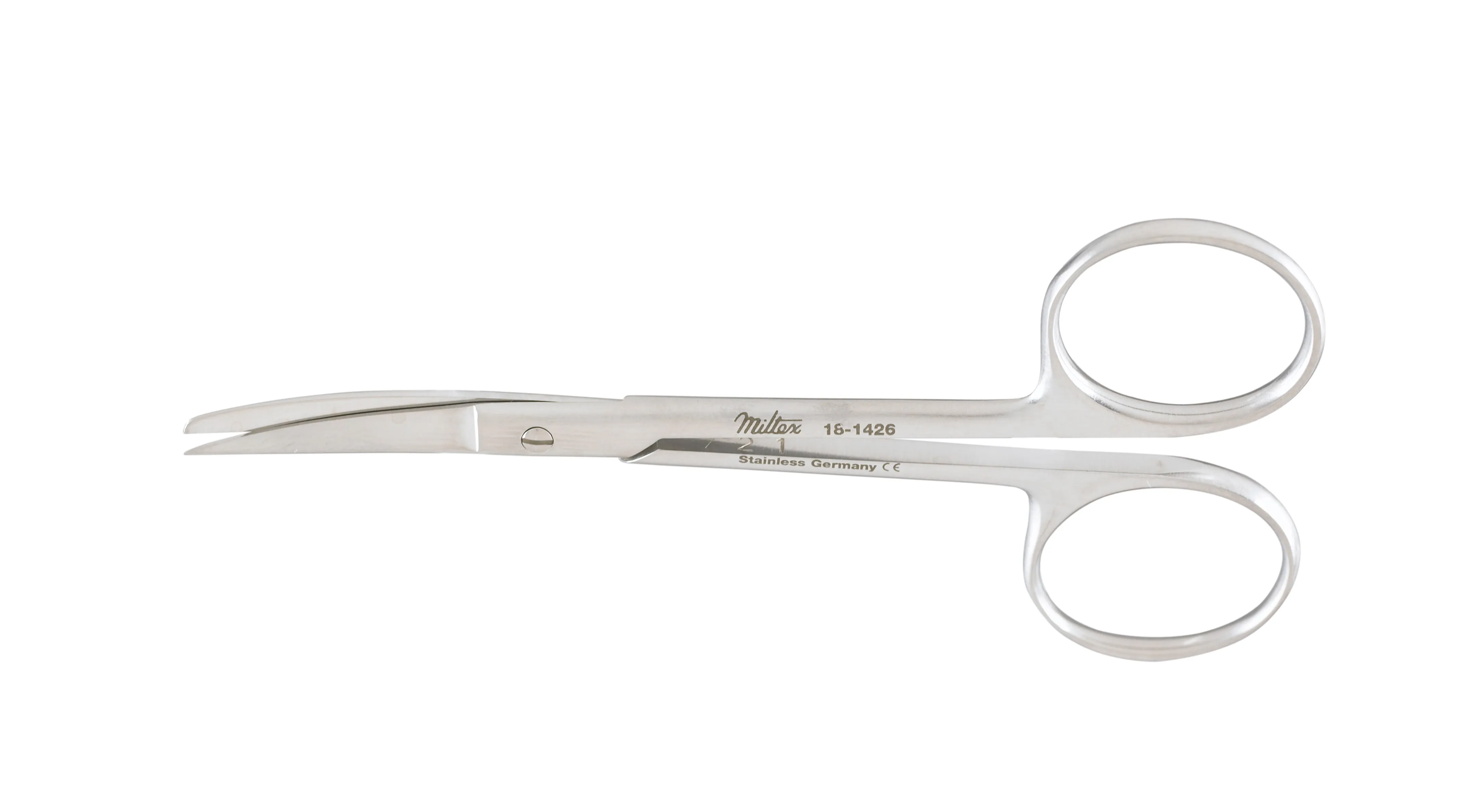 Дешевое качество одноразовые операционные хирургические ножницы изогнутые немецкая нержавеющая сталь Все размеры доступны Mahersi