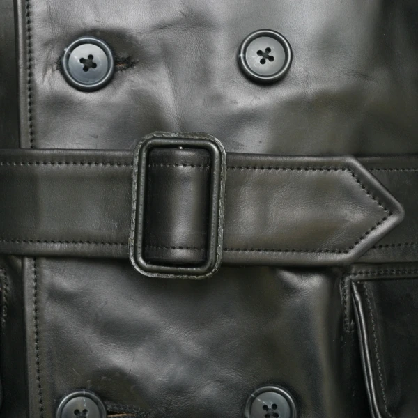 OEM Custom Men Jacket Leather Motorcycle Double Breasted leather Coat Jackets Tops Overcoat leather jacket