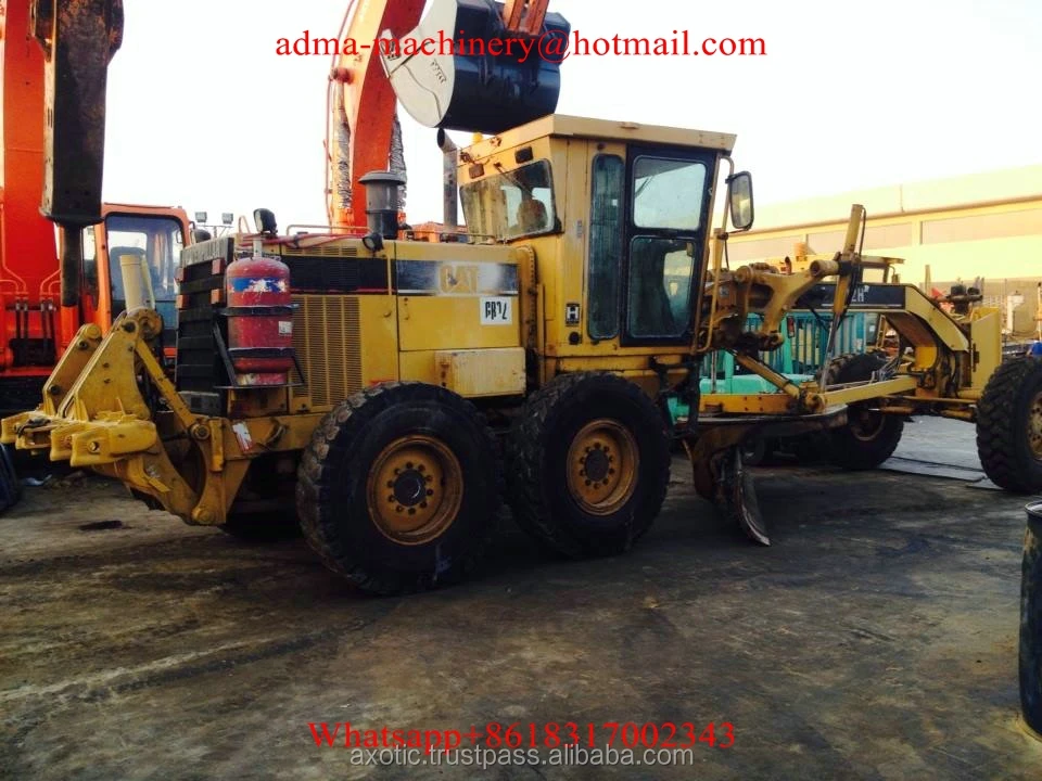 Original USA Used Caterpillar 12H Motor Grader