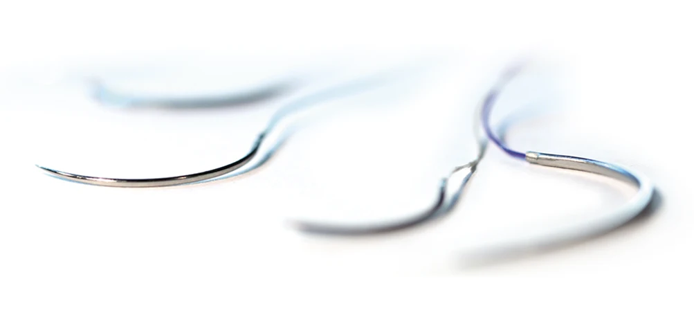 High Quality Best Price High Selling Cerclage Polyester Sterile Double Needled Tape Cervix Set Sutures