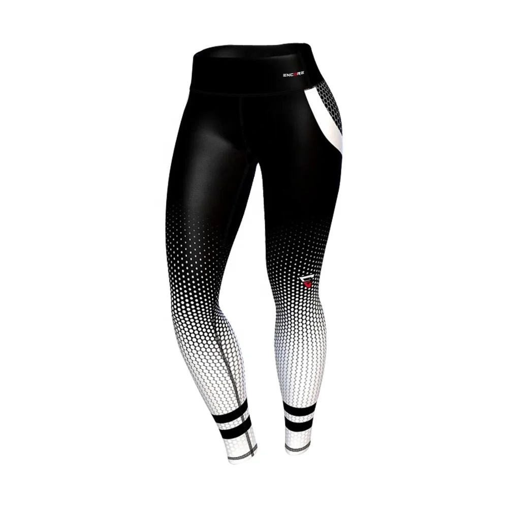 Latest Design Women Workout Leggings Hard Squat Proof Women High Waist Compression Leggings Fitness Yoga Wear Leggings