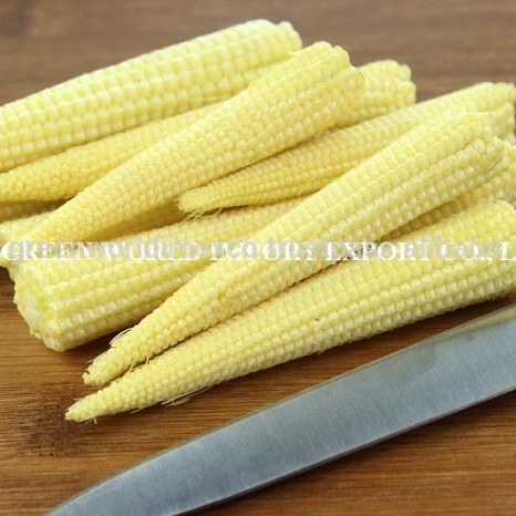 PREMIUM FROZEN BABY CORN, RICH IN VITAMIN B