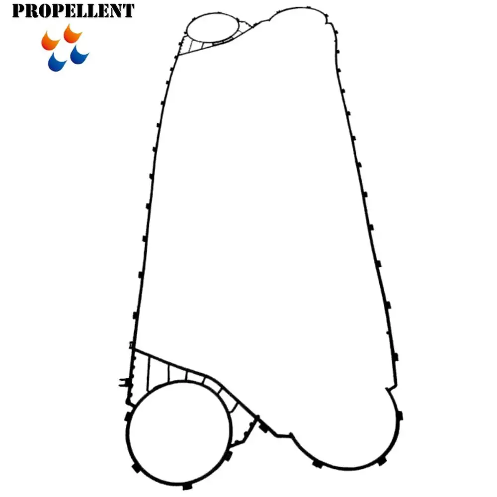 Oil gas water heat exchanger NT250L NT150L NT50 NT100 NT250S GEA plate heat exchanger gasket