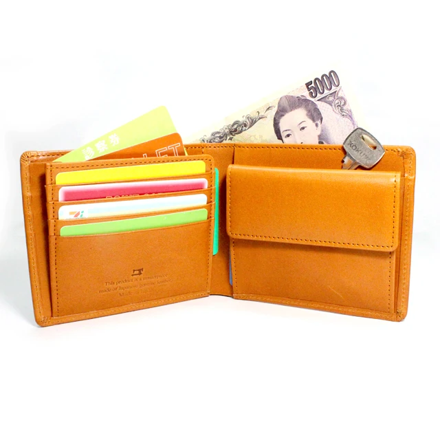 [ TOCHIGI LEATHER ] Bifold Wallet - made in Japan
