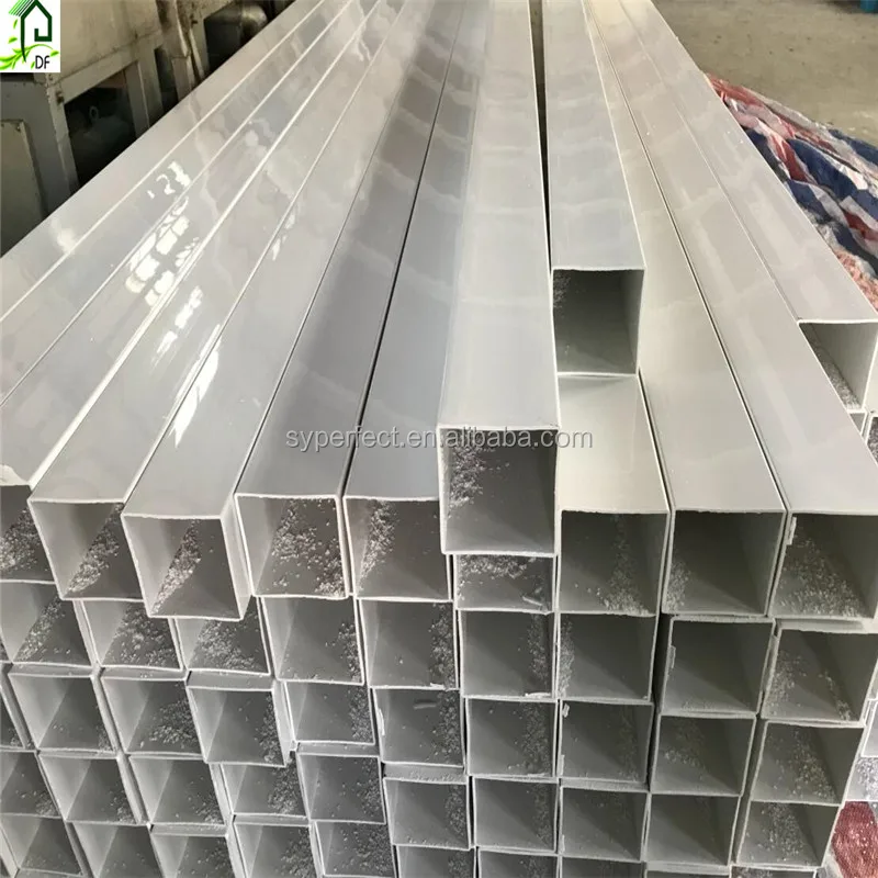 Square 100mm High Technology Vertical Agriculture Plastic PVC Hydroponic Pipe