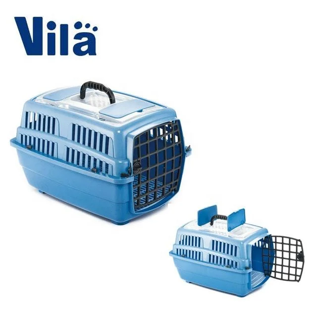 
High Quality Pet Supplies Outdoor Folding Cage Top Open Cat Travel Carrier 