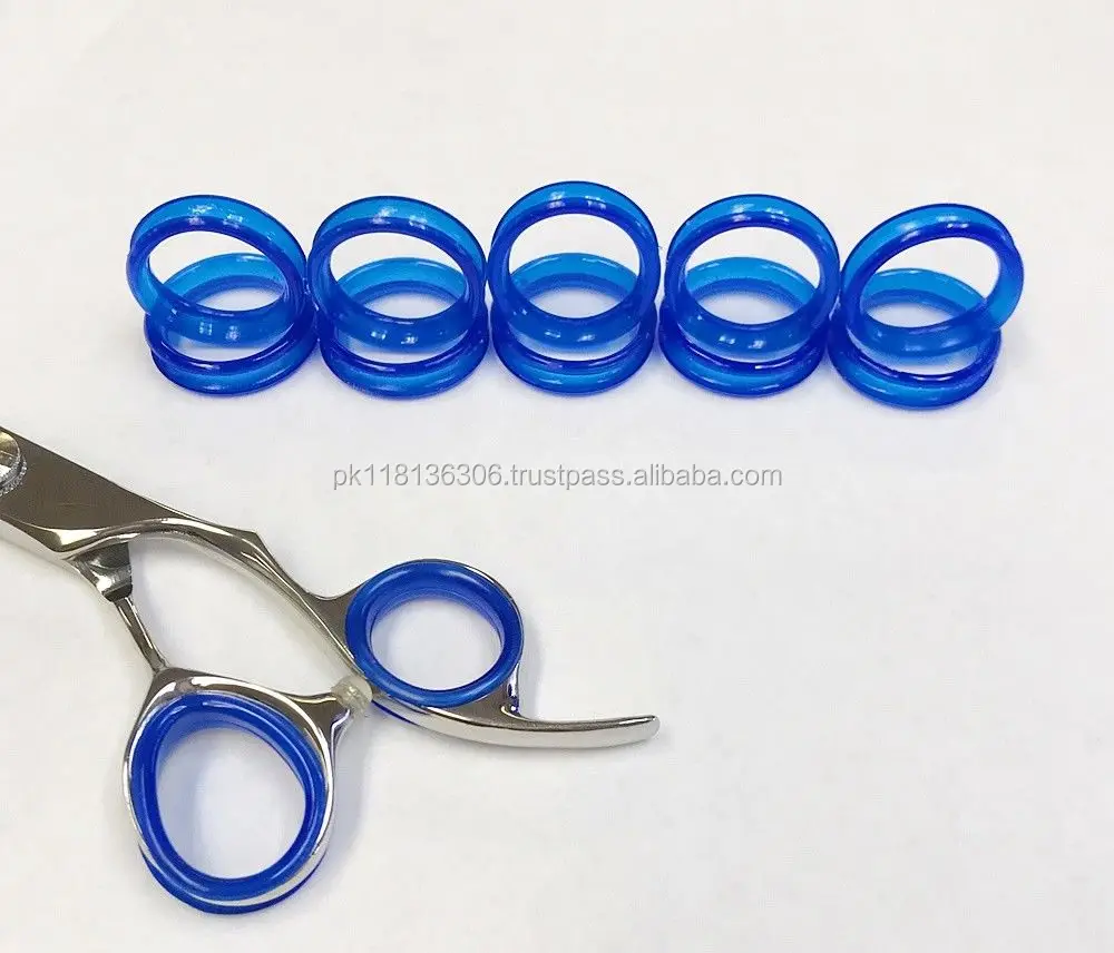 Silicone Finger Inserts Shears Rubber Grip Finger Inserts for Scissors