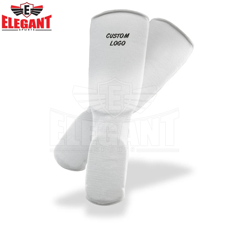 Custom Logo Leg Protection Shin Guard ES-SG-108 Martial Art Training Shin Pad for MMA Muay Thai Kickboxing Boxing