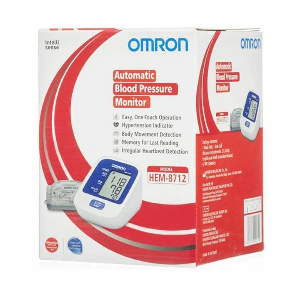 
Omron HEM-8712 Digital Blood Pressure Monitor / Whatsapp / Wechat / Viber / Line / IMO +919176992219 