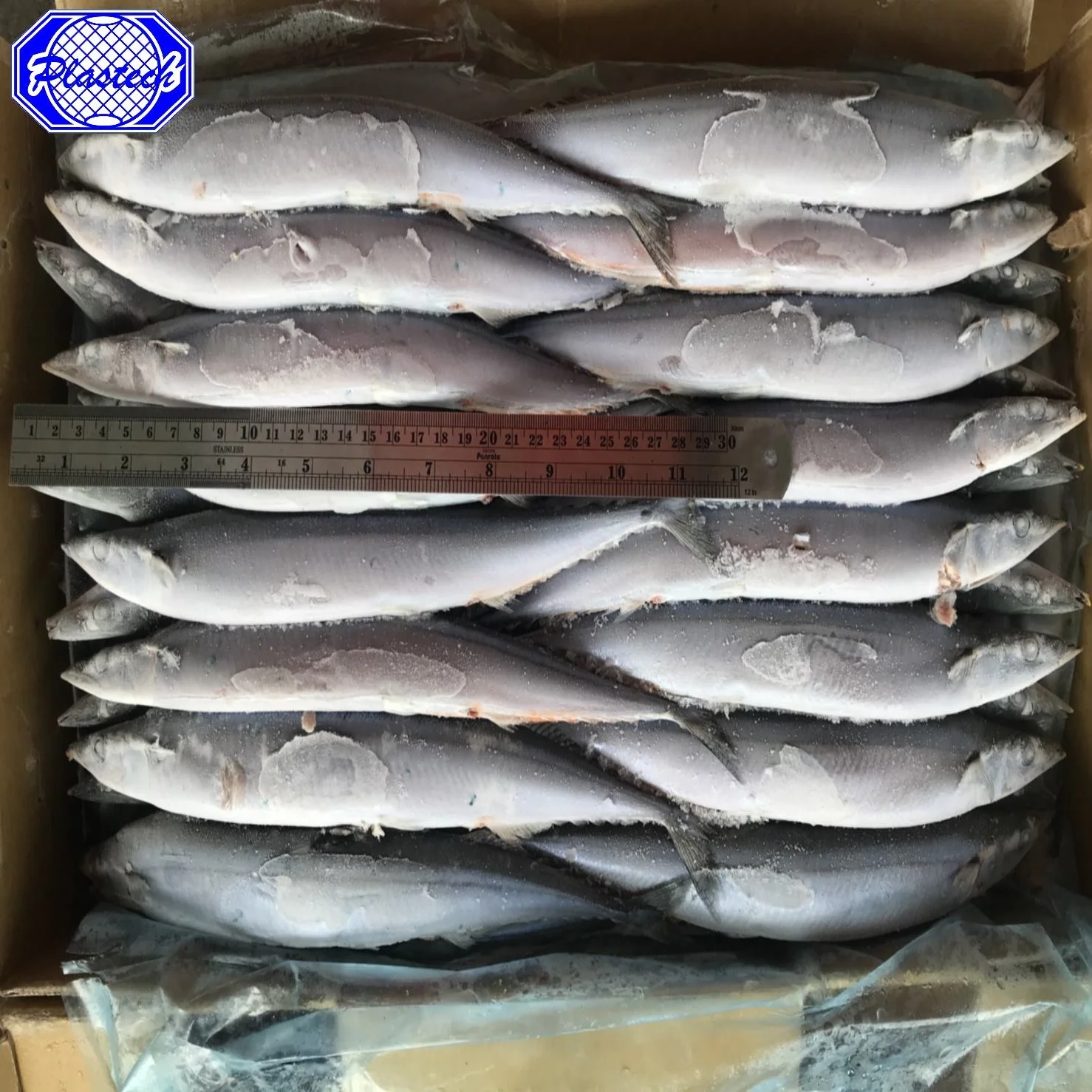 Замороженные морепродукты замороженная Тихоокеанская рыба саури Sanma размер #3 80 г ~