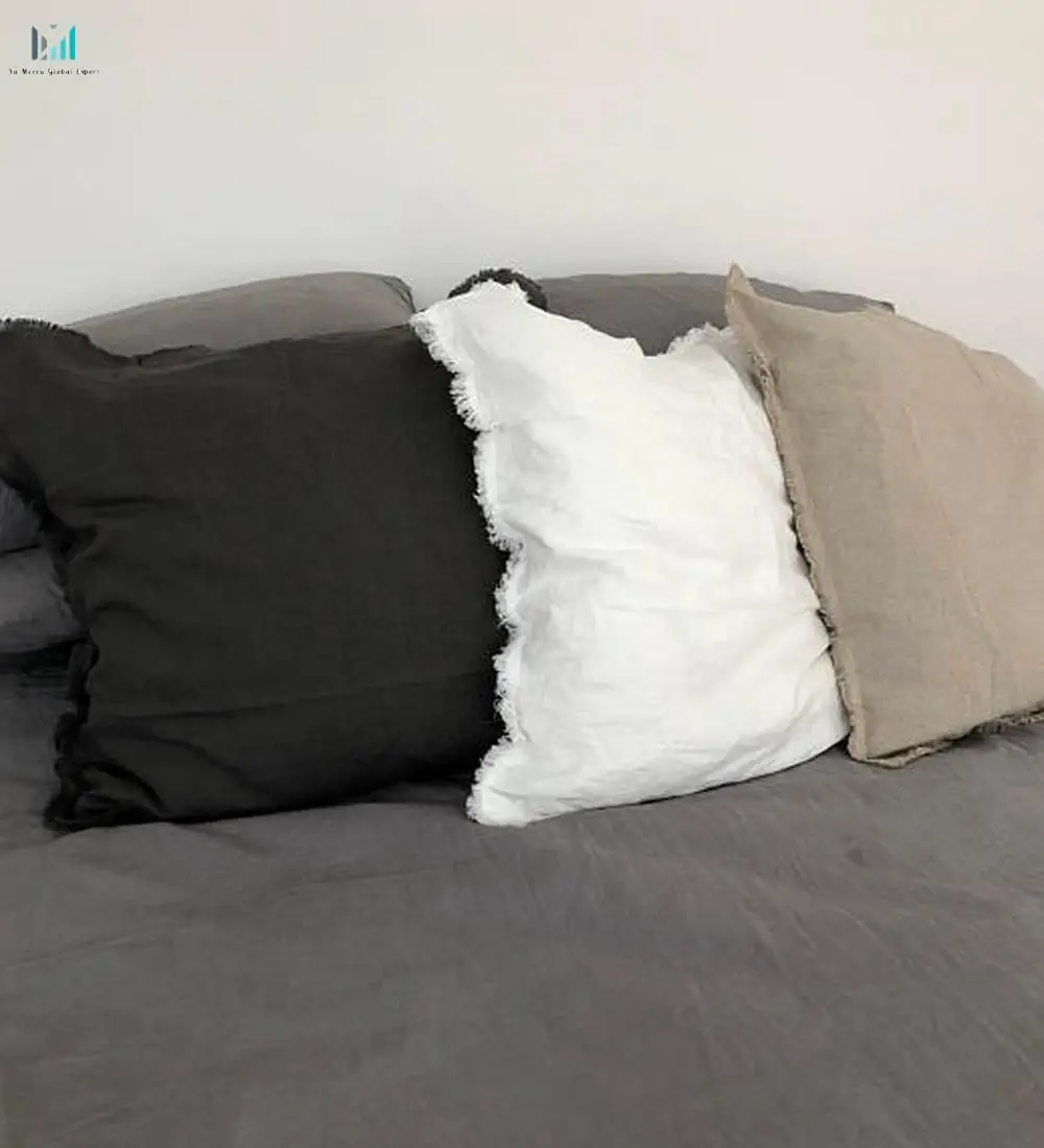 100% чистые льняные наволочки, домашний декор, винтажные наволочки ручной работы