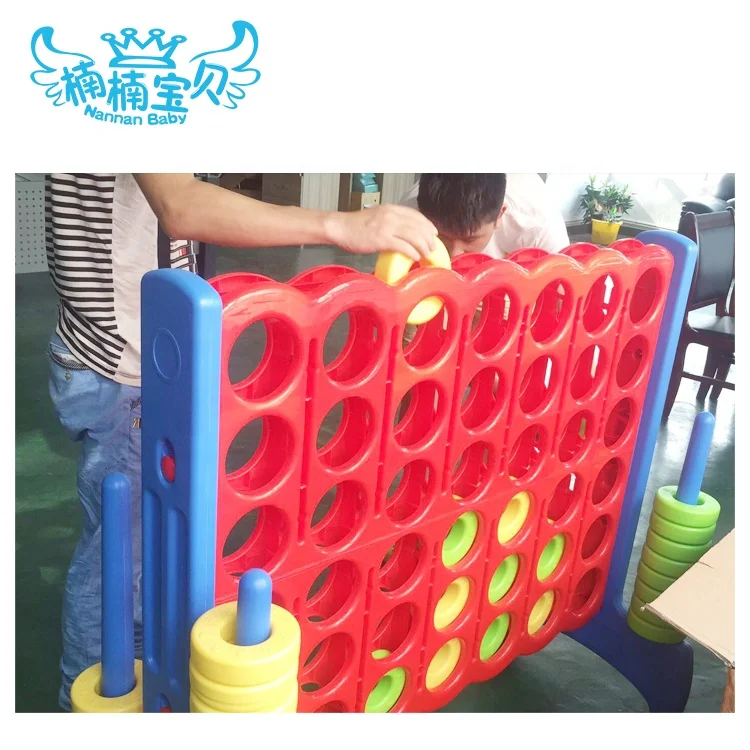 Nnbaby Toddler Education Kindergarten Toys Life Size big Giant Connect Four Connect 4 In A Row School Activities Games