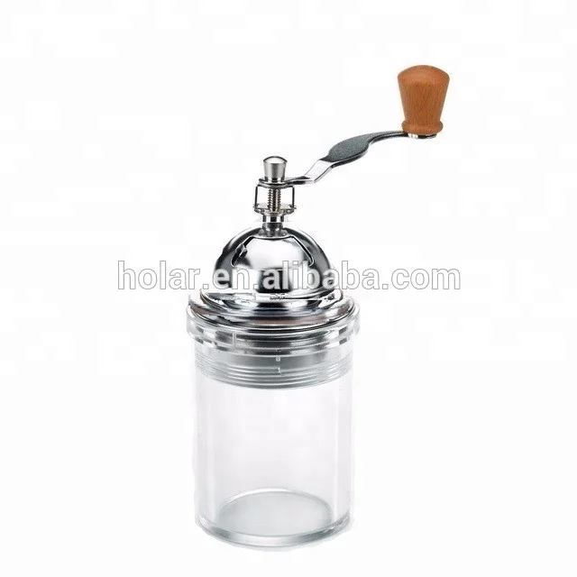 [Holar] Taiwan Made Portable Hand Crank Coffee Mill with Ceramic Grinder