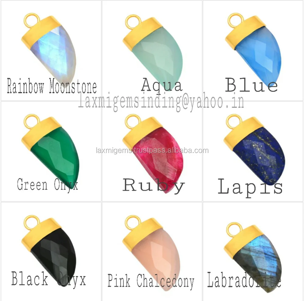 Indian work Aqua Chalcedony 925 sterling silver custom pendant