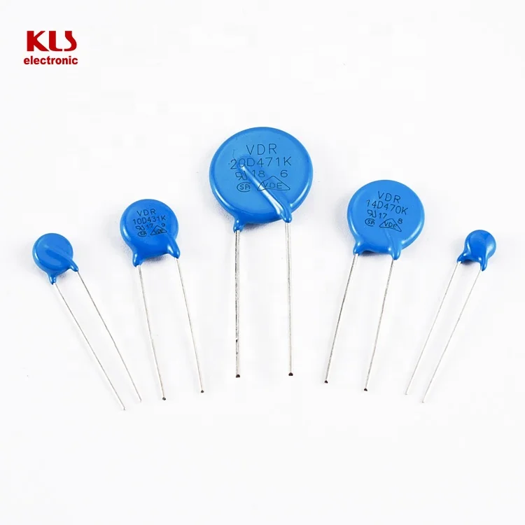 High quality VDR ZOV KLS6-07D391K 390V 1.75KA disc 7mm varistor 3mov