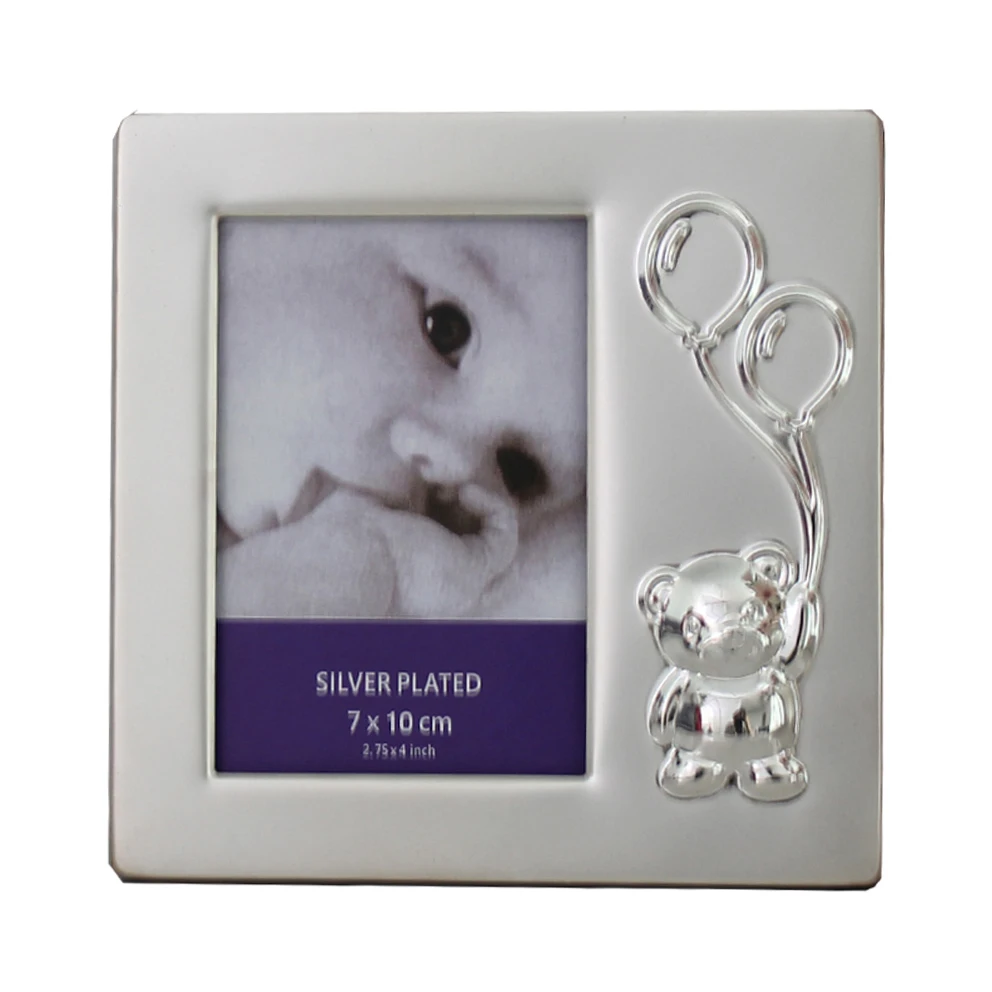 
Newest home picture frame iron silver photo frame kids new metal photo frame 