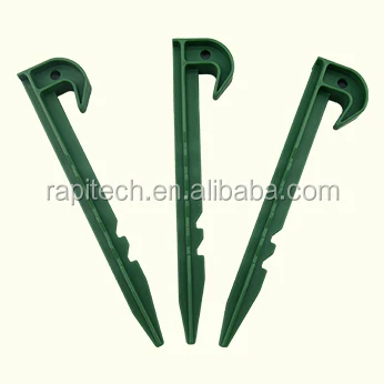Gardening Weed Barrier Peg Fleece Peg Support Plastic Peg