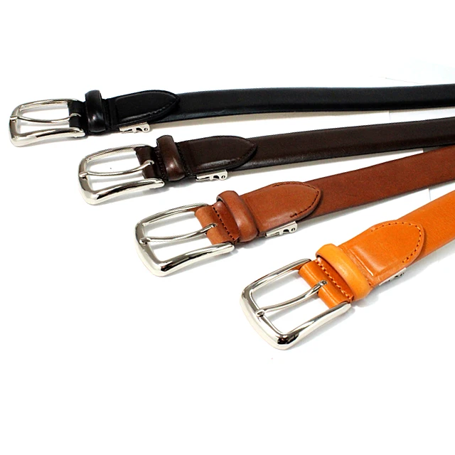 
[ TOCHIGI LEATHER ] 30mm Non Seam Belt luxury belt men genuine leather - made in Japan 