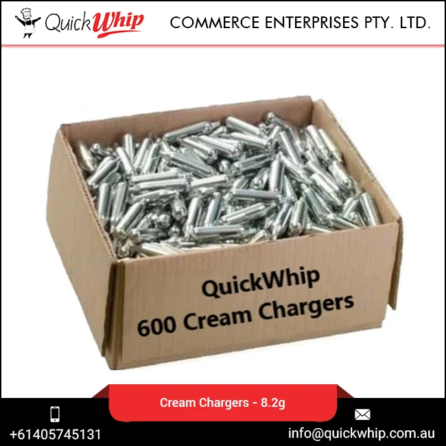 Зарядное устройство QuickWhip N2O для взбитого крема 8 2