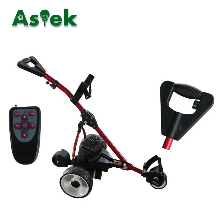 Aluminum Frame  Remote Control Golf Cart With Noiseless Turbo  Motor